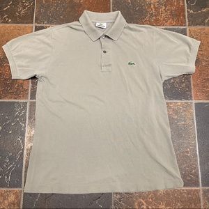 Lacoste Short Sleeve Polo Mens Size 3